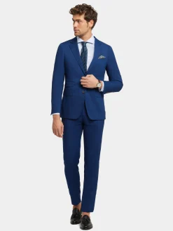Trajes|Trajes-Alvaro Moreno AMERICANA BIRDEYE Azul