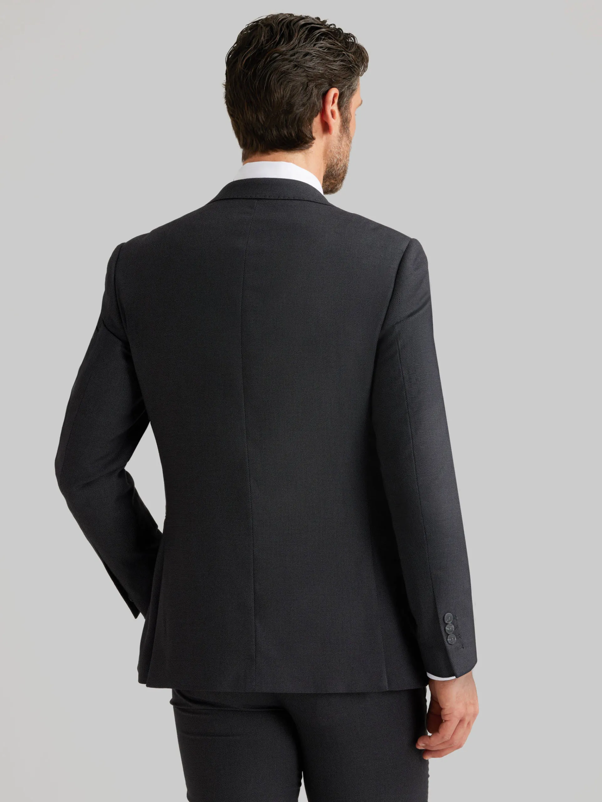 Trajes|Trajes-Alvaro Moreno AMERICANA BIRDEYE Gris