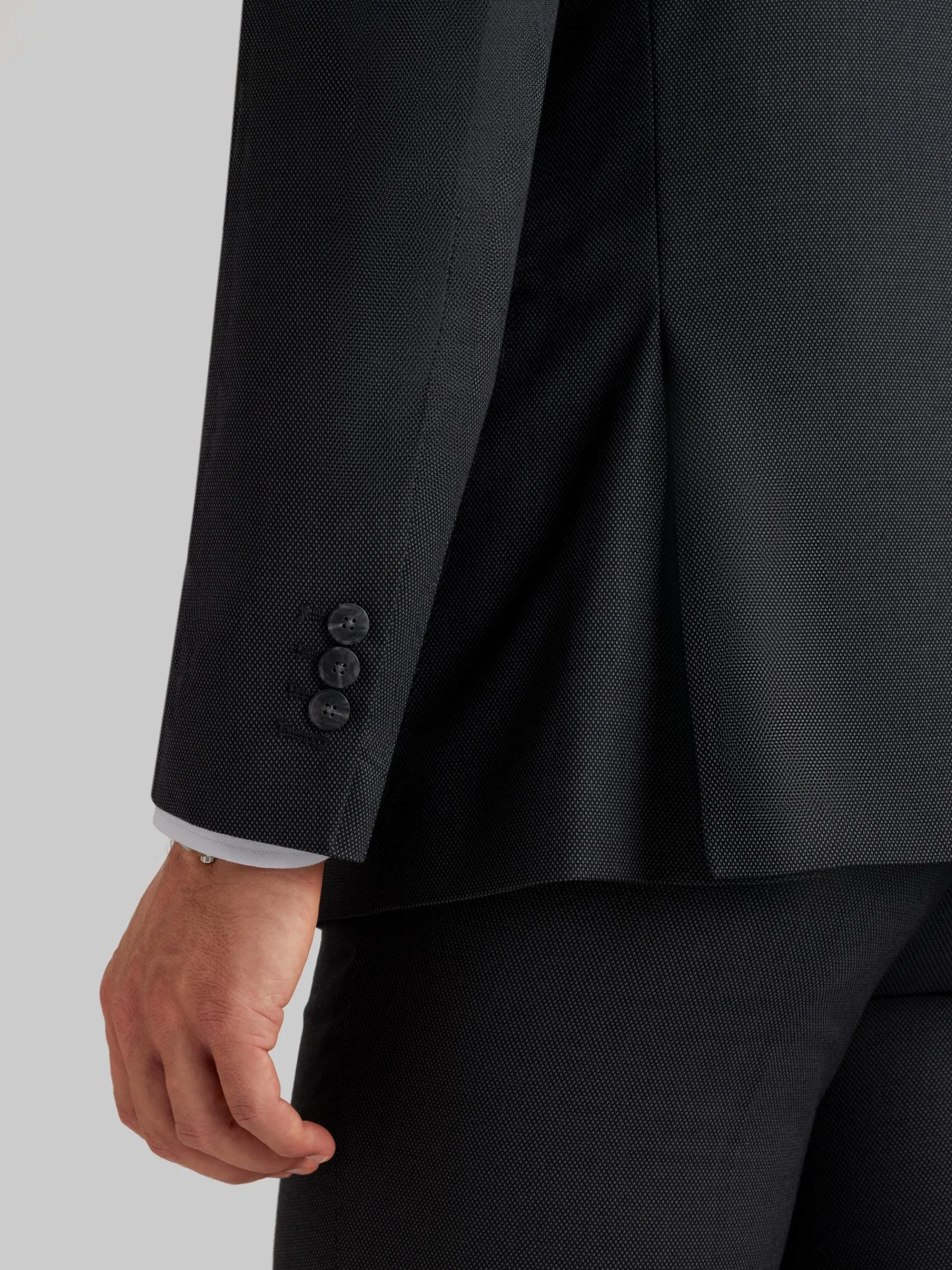 Trajes|Trajes-Alvaro Moreno AMERICANA BIRDEYE Gris