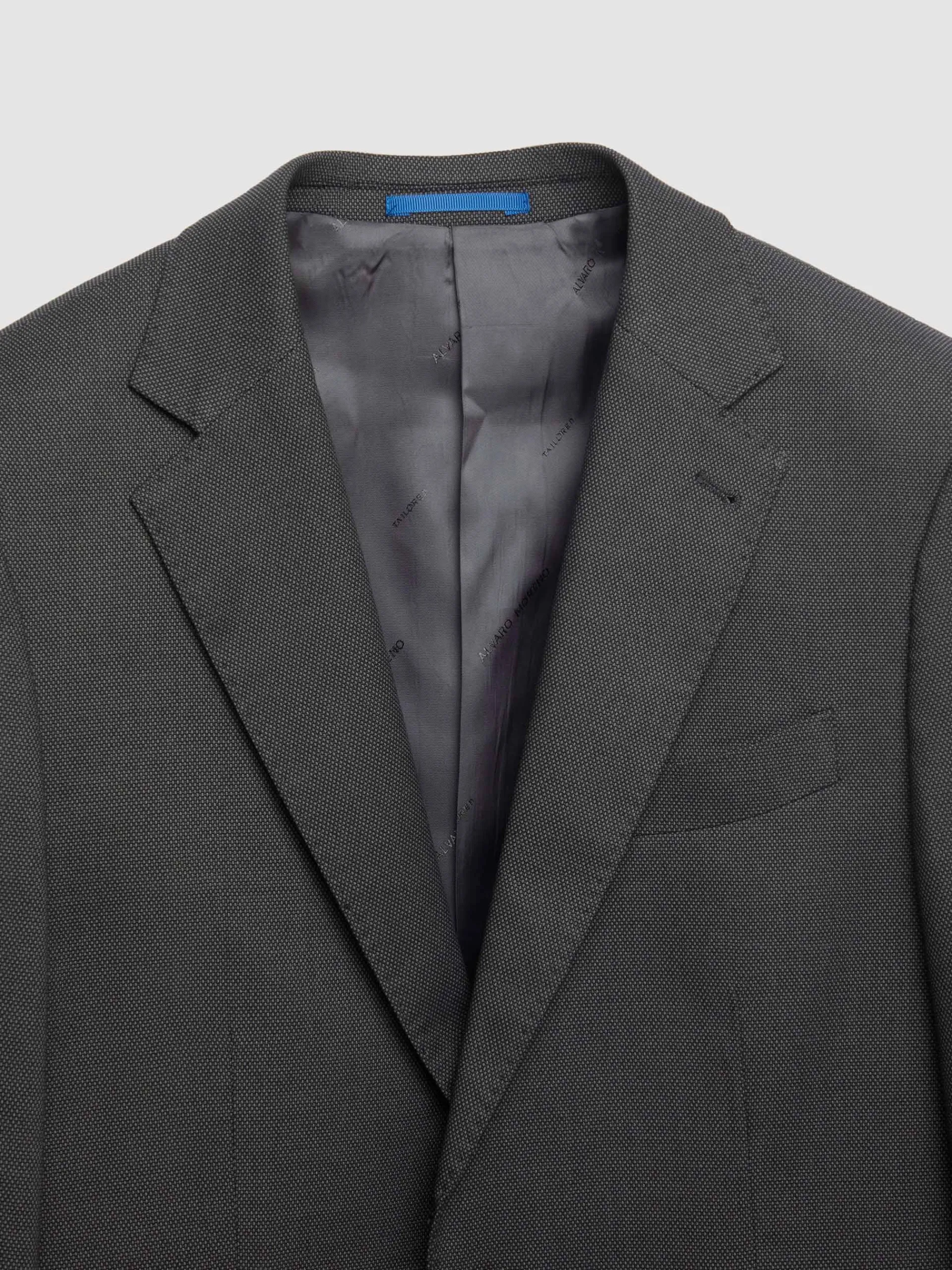 Trajes|Trajes-Alvaro Moreno AMERICANA BIRDEYE Gris