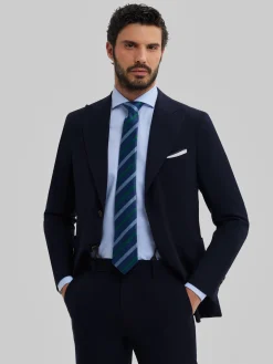 Trajes|Trajes-Alvaro Moreno AMERICANA CAPO PLAIN Azul Marino