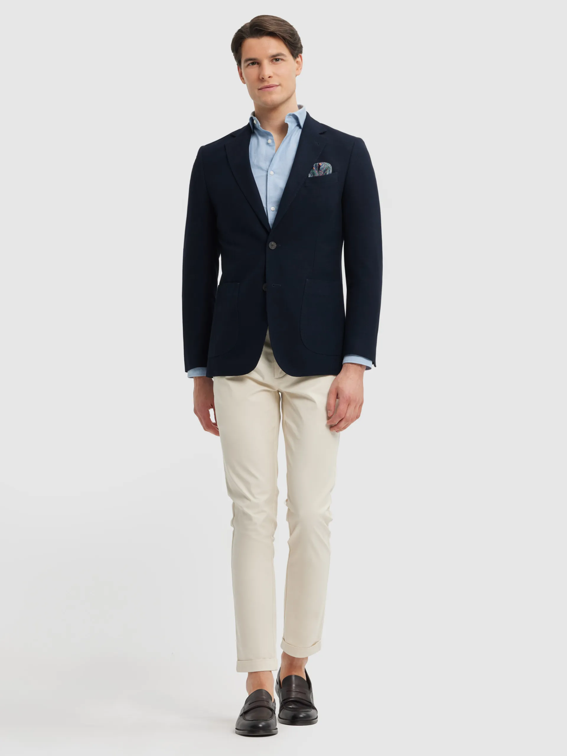 Americanas-Alvaro Moreno AMERICANA CLASSIC TWILL Azul Marino