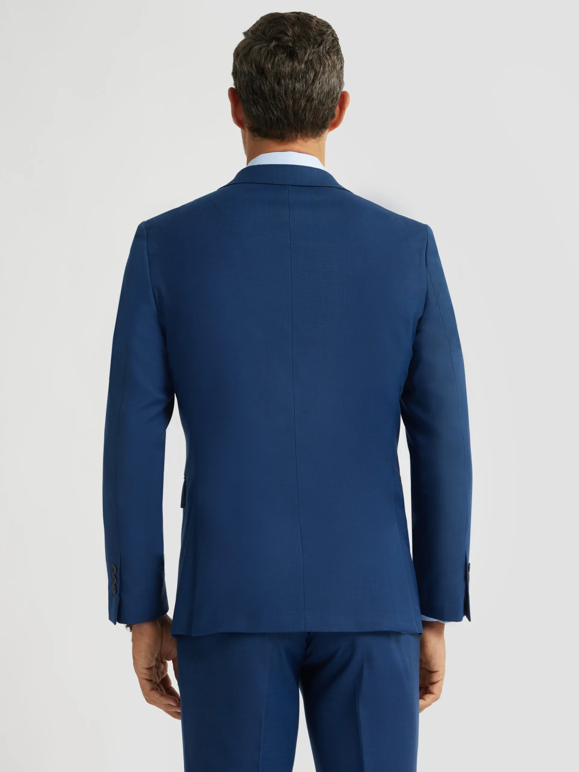 Trajes|Trajes-Alvaro Moreno AMERICANA FIL A FIL Azul