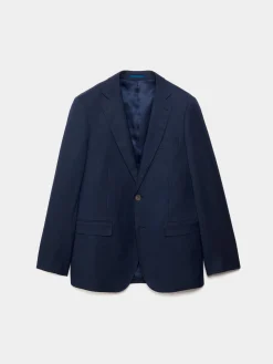 Trajes|Trajes-Alvaro Moreno AMERICANA FIL A FIL Azul Marino
