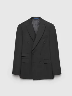 Trajes|Trajes-Alvaro Moreno AMERICANA FIL A FIL CRUZADO Gris