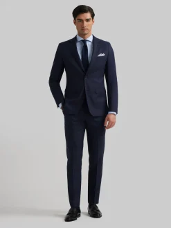 Trajes|Trajes-Alvaro Moreno AMERICANA FINESTRA SLIM Azul Marino