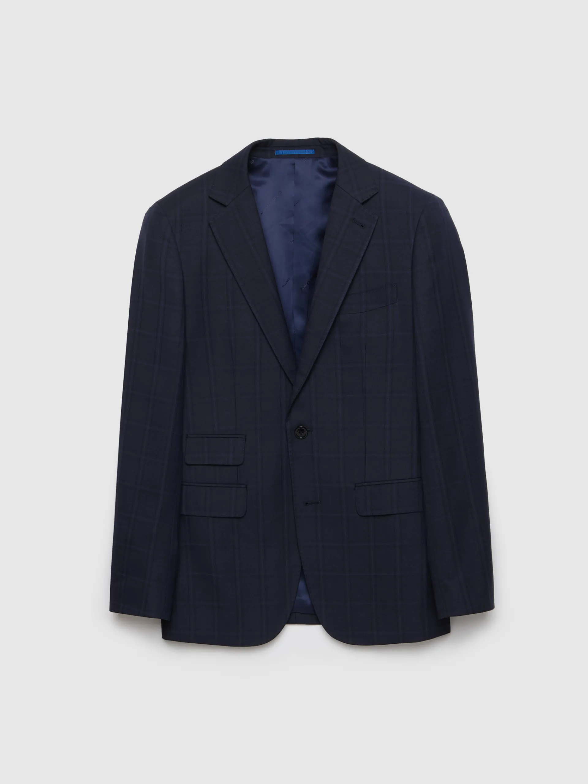 Trajes|Trajes-Alvaro Moreno AMERICANA FINESTRA SLIM Azul Marino
