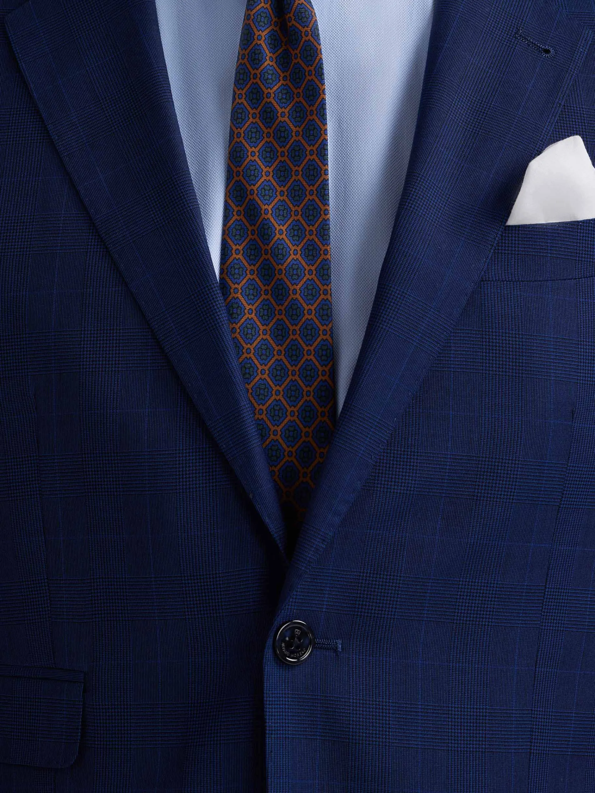 Trajes|Trajes-Alvaro Moreno AMERICANA GALES SLIM Azul