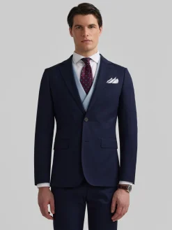 Trajes|Trajes-Alvaro Moreno AMERICANA MILANO GALES Azul Marino