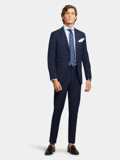 Trajes|Trajes-Alvaro Moreno AMERICANA PLAIN SLIM Azul Marino