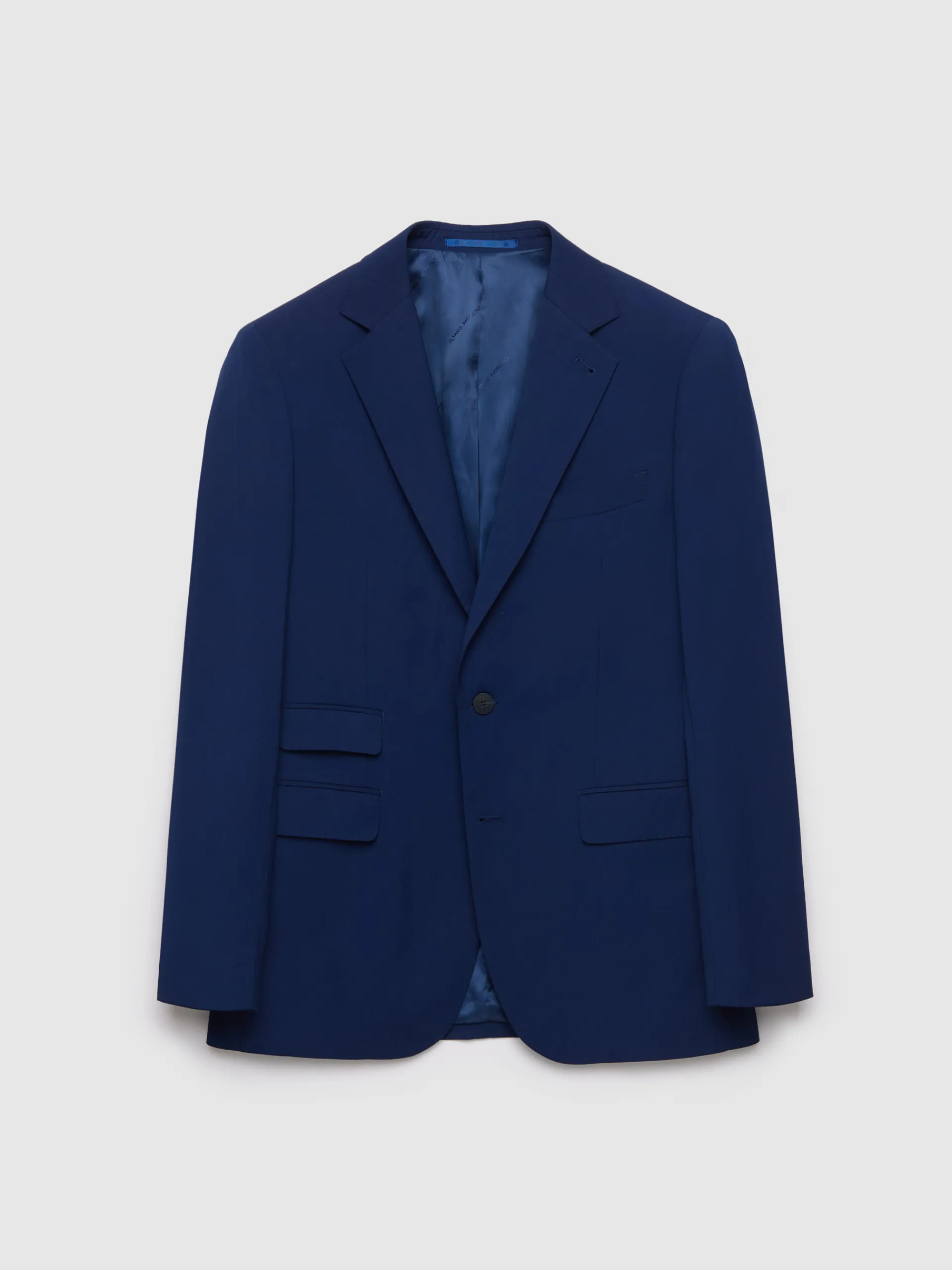 Trajes|Trajes-Alvaro Moreno AMERICANA PLAIN SLIM Azul