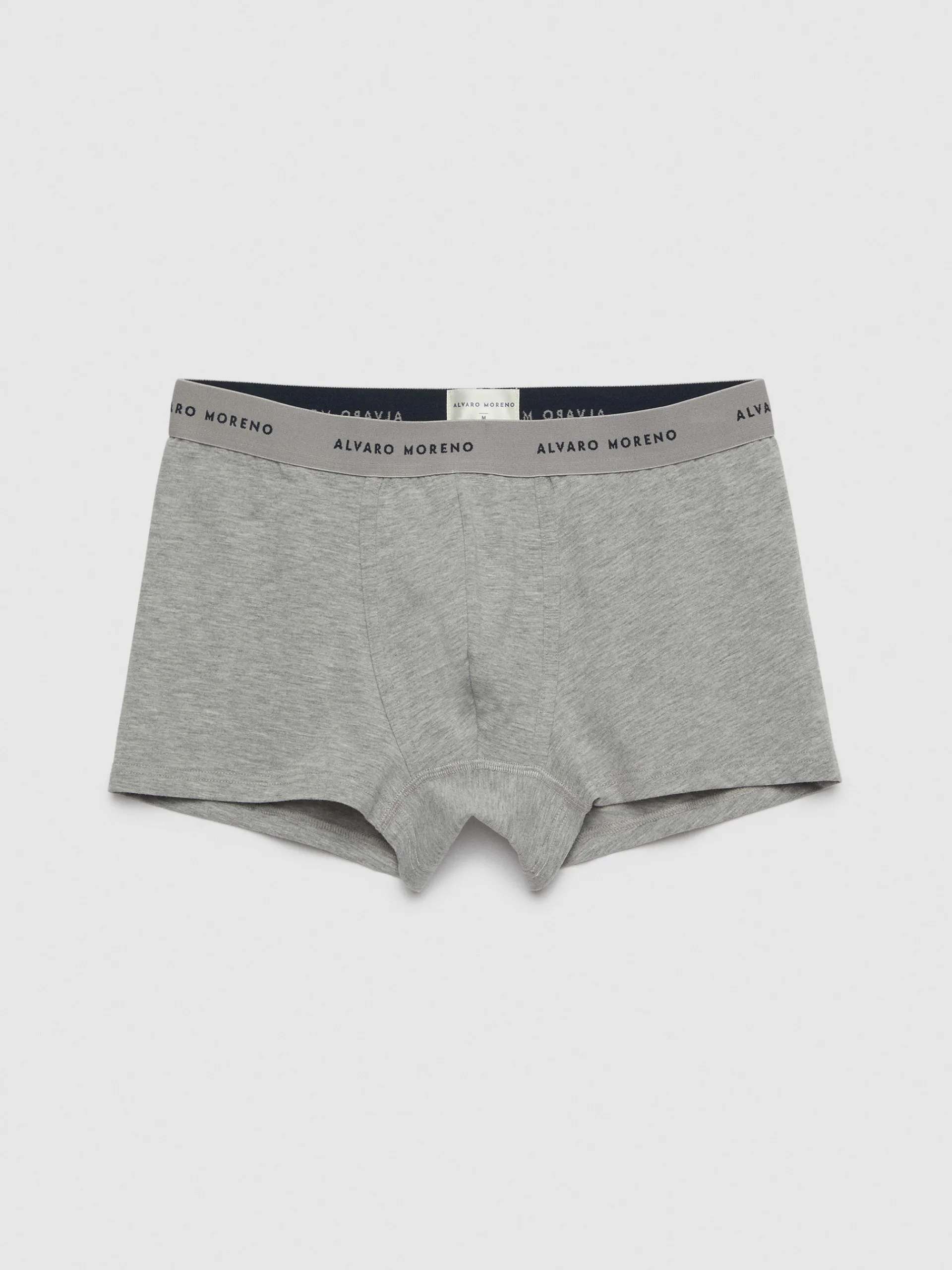 Ropa Interior-Alvaro Moreno BOXER BASIC Azul Marino