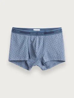 Ropa Interior-Alvaro Moreno BOXER FLOWERS Azul Marino
