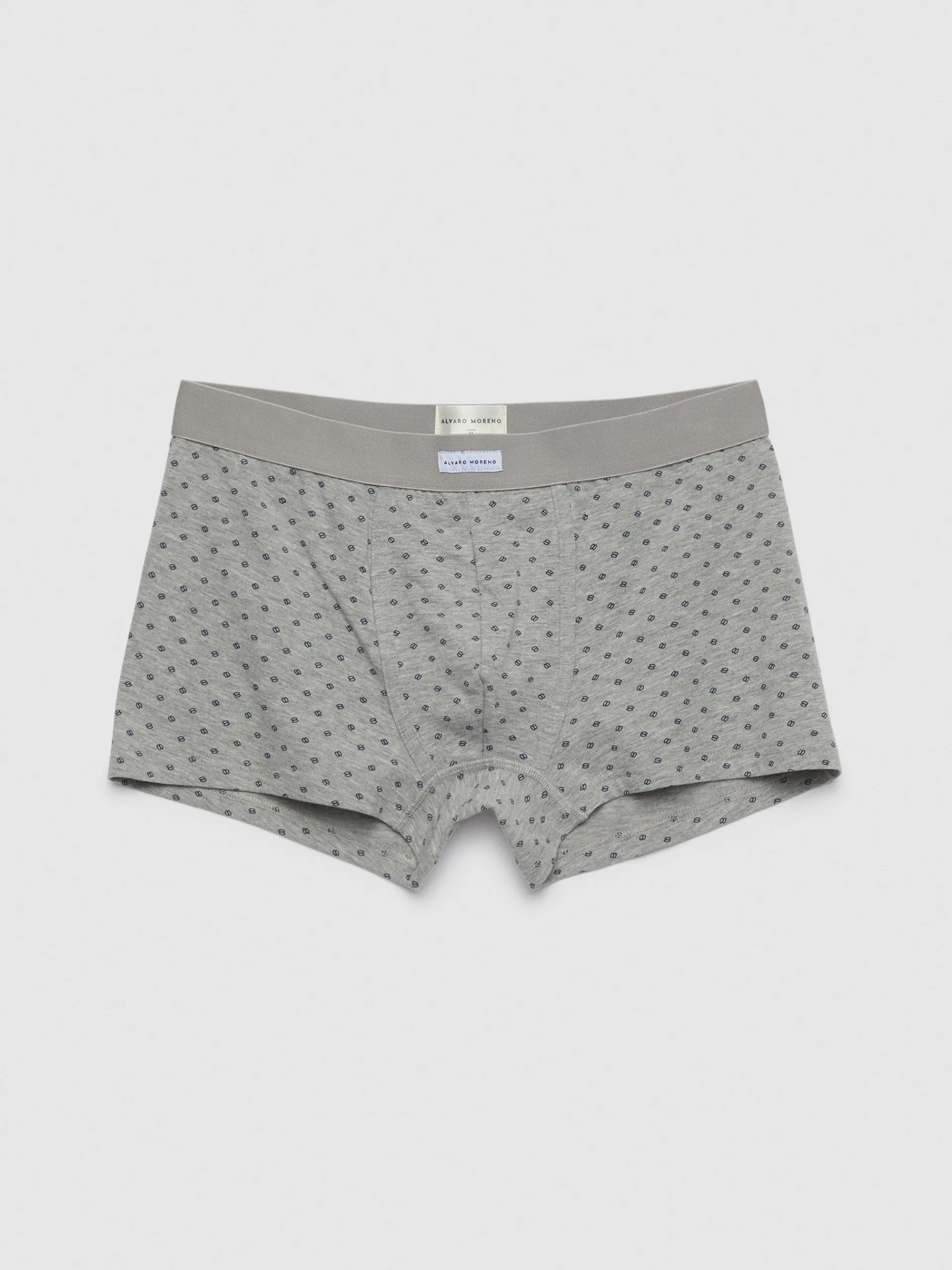 Ropa Interior-Alvaro Moreno BOXER GRAIN Azul Marino