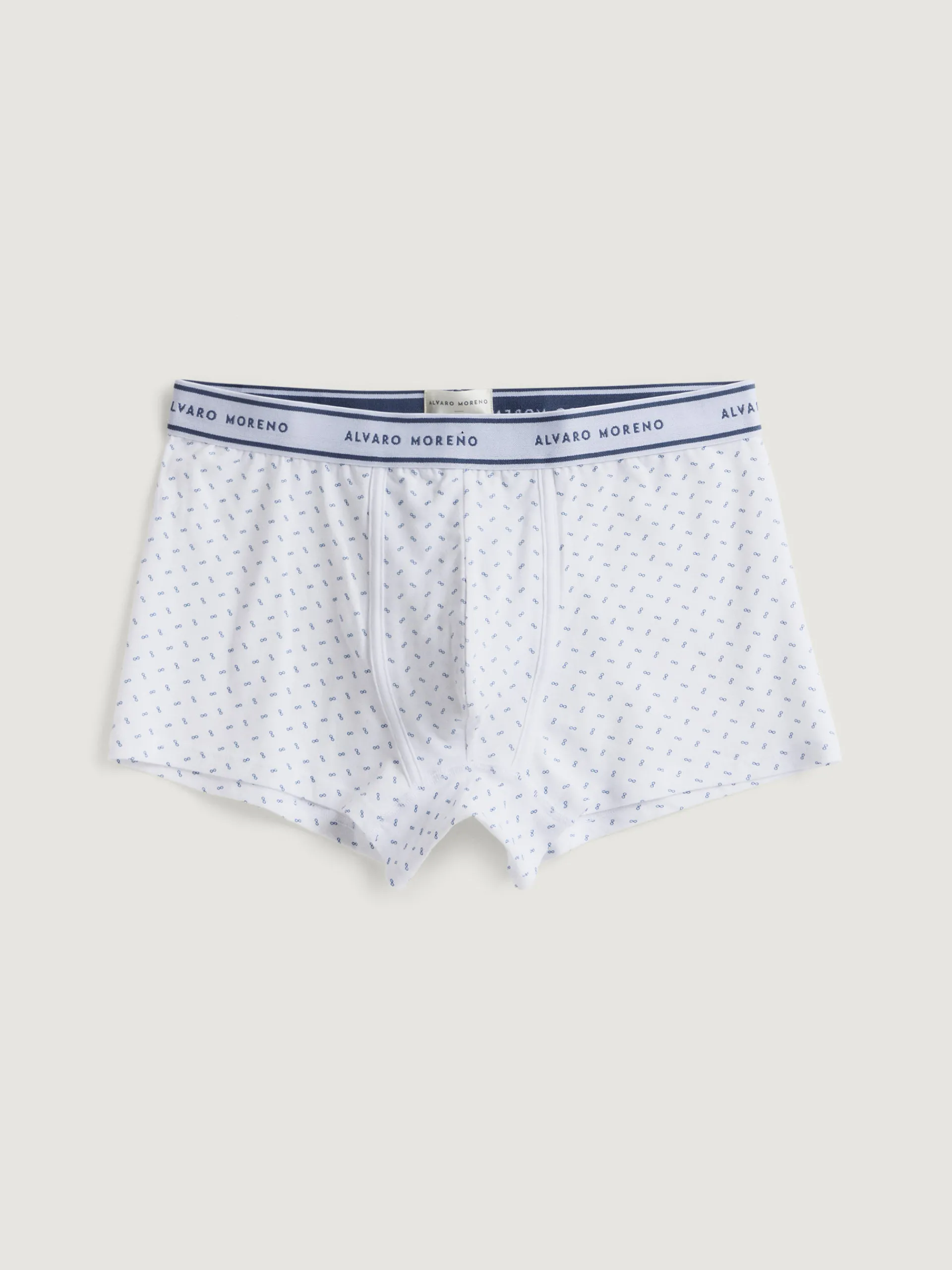 Ropa Interior-Alvaro Moreno BOXER INFINITY Azul Marino