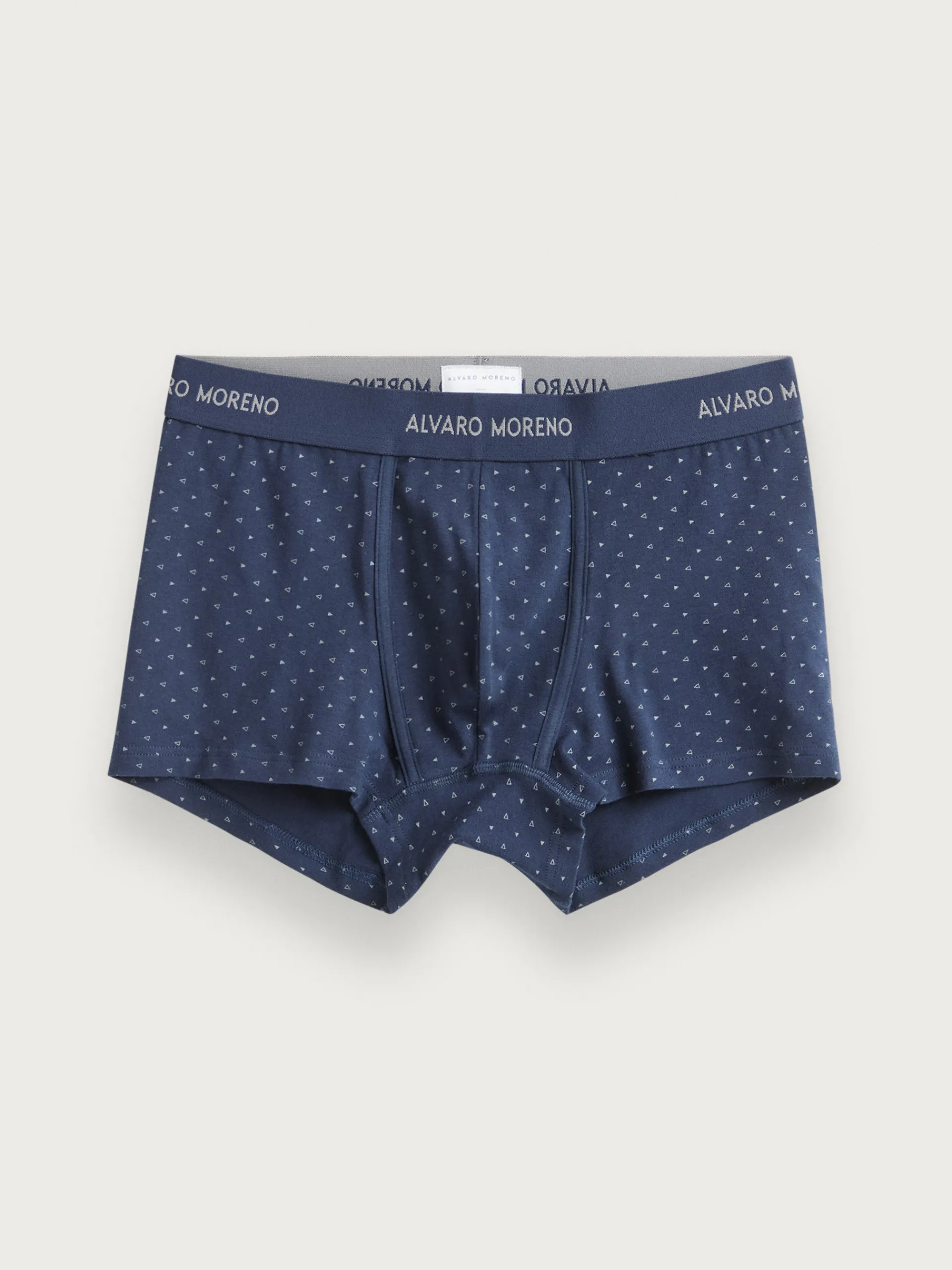Ropa Interior-Alvaro Moreno BOXER KOMBU Azul Marino