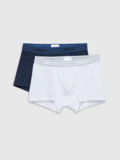 Ropa Interior-Alvaro Moreno BOXER LOGOS Azul Marino