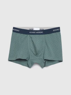 Ropa Interior-Alvaro Moreno BOXER NATURE Verde