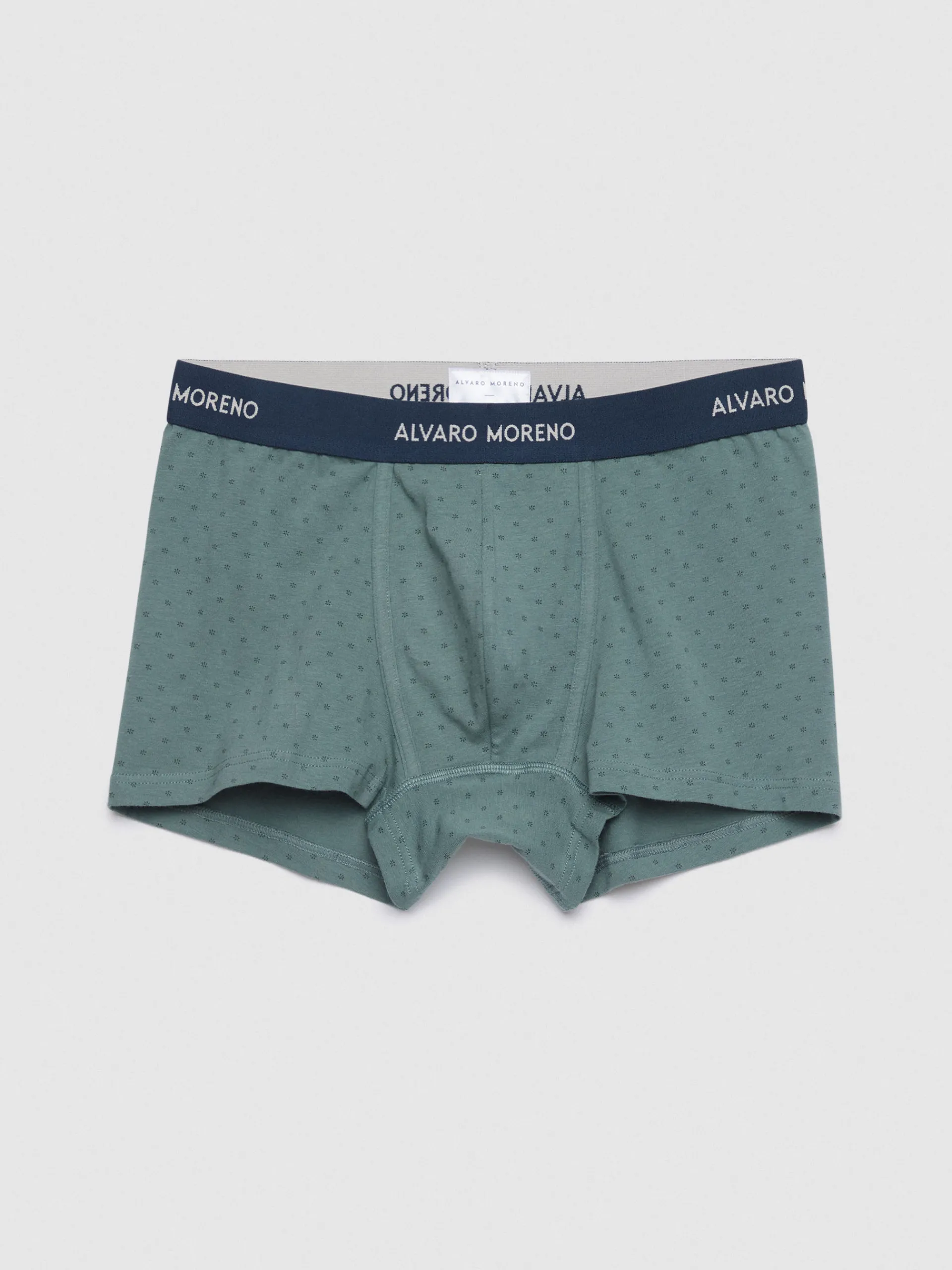 Ropa Interior-Alvaro Moreno BOXER NATURE Verde