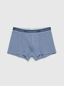 Ropa Interior-Alvaro Moreno BOXER SOLES Azul
