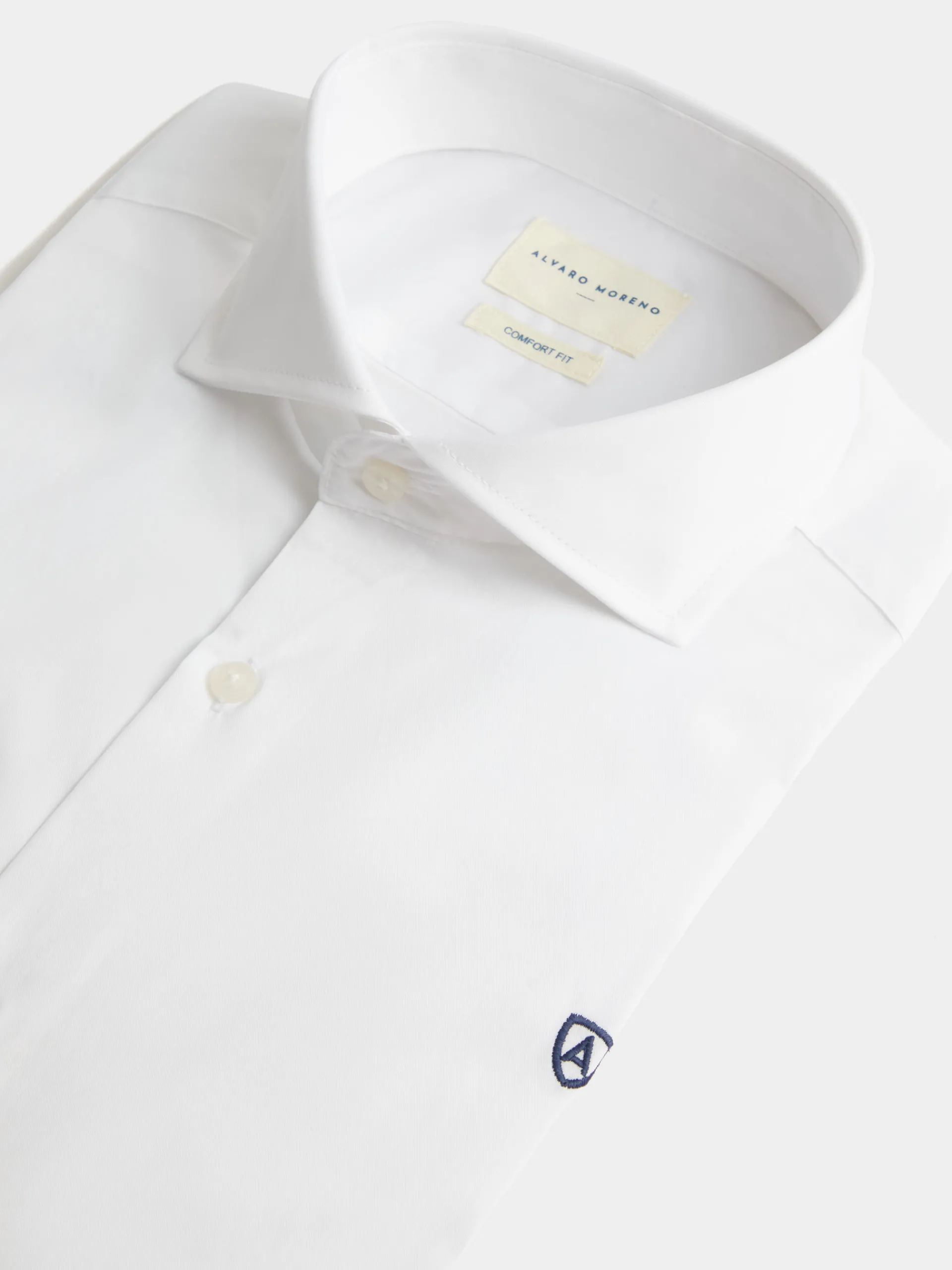 Camisas Vestir|Vestir-Alvaro Moreno CAMISA COMFORT FIL A FIL Blanco