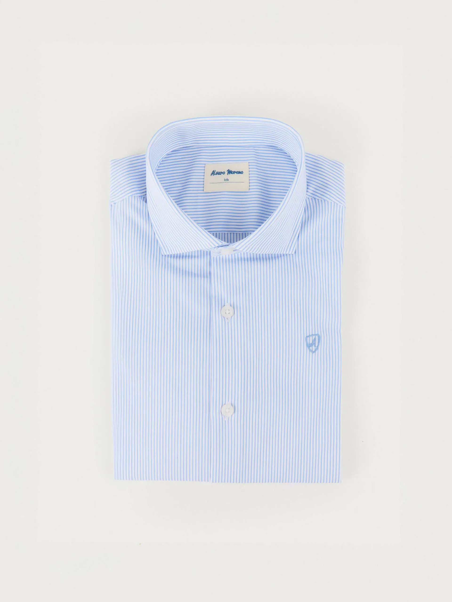 Trajes - Vestir|Camisas-Alvaro Moreno CAMISA COMFORT RAYAS KIDS Celeste