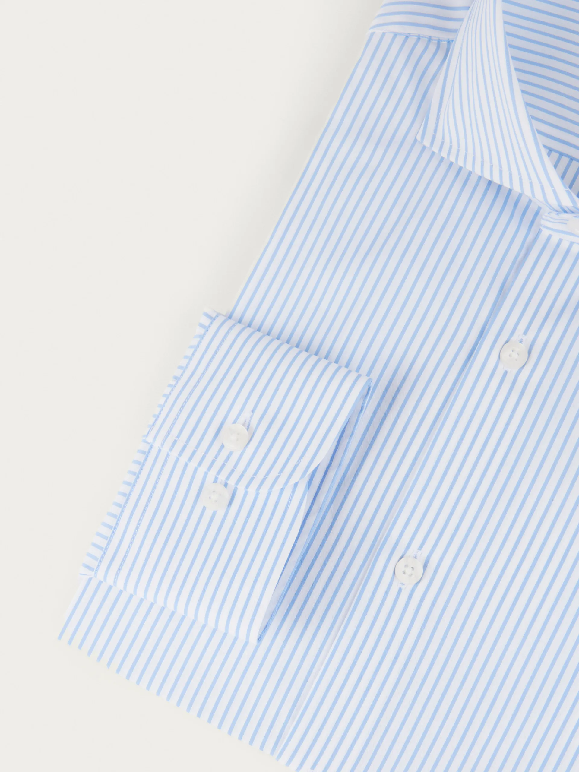 Camisas Vestir|Camisas Vestir-Alvaro Moreno CAMISA COMFORT STRIPES Celeste