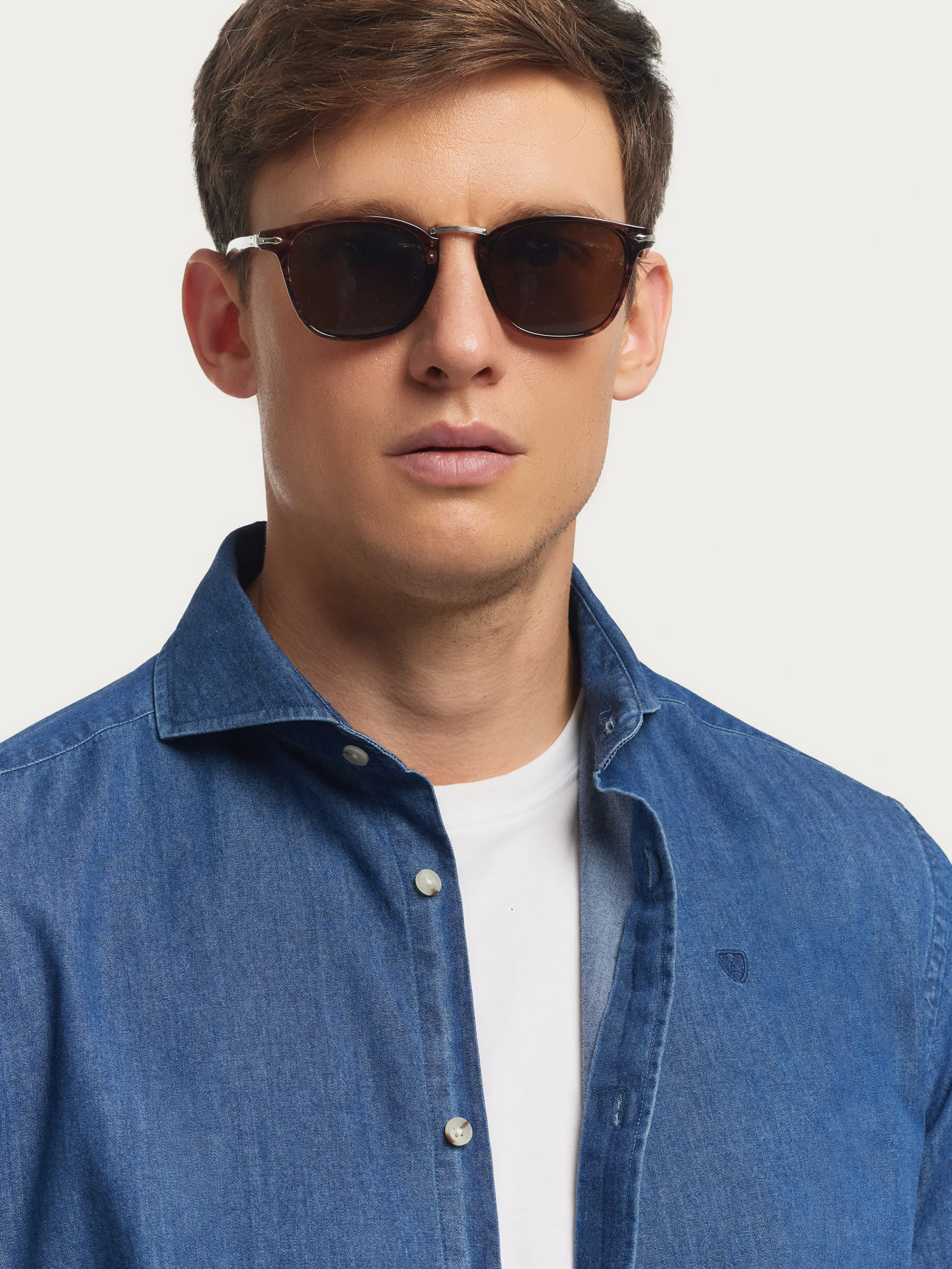 Casual-Alvaro Moreno CAMISA DENIM JACK Azul Marino