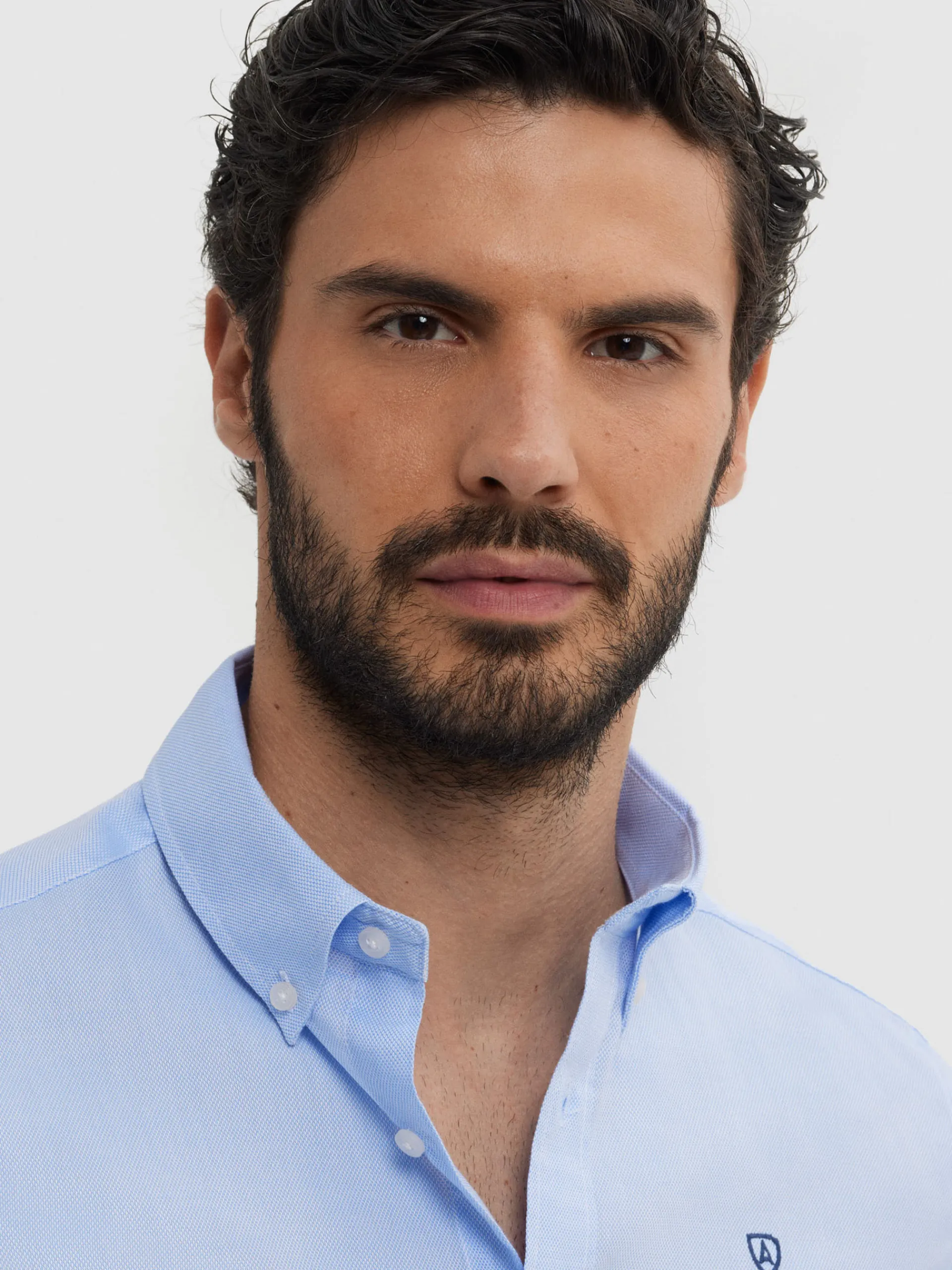 Casual-Alvaro Moreno CAMISA ESTRUCTURA DUTTON Azul
