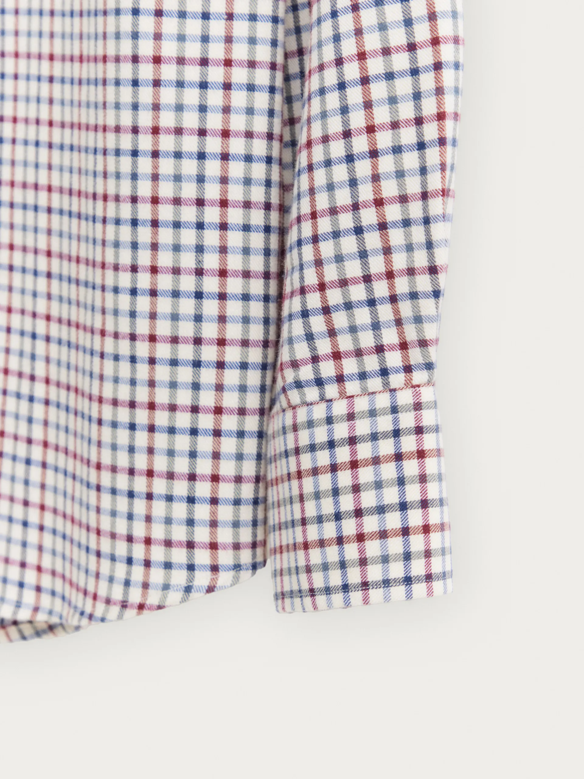 Franela-Alvaro Moreno CAMISA FLANNEL CHECKS Burdeos