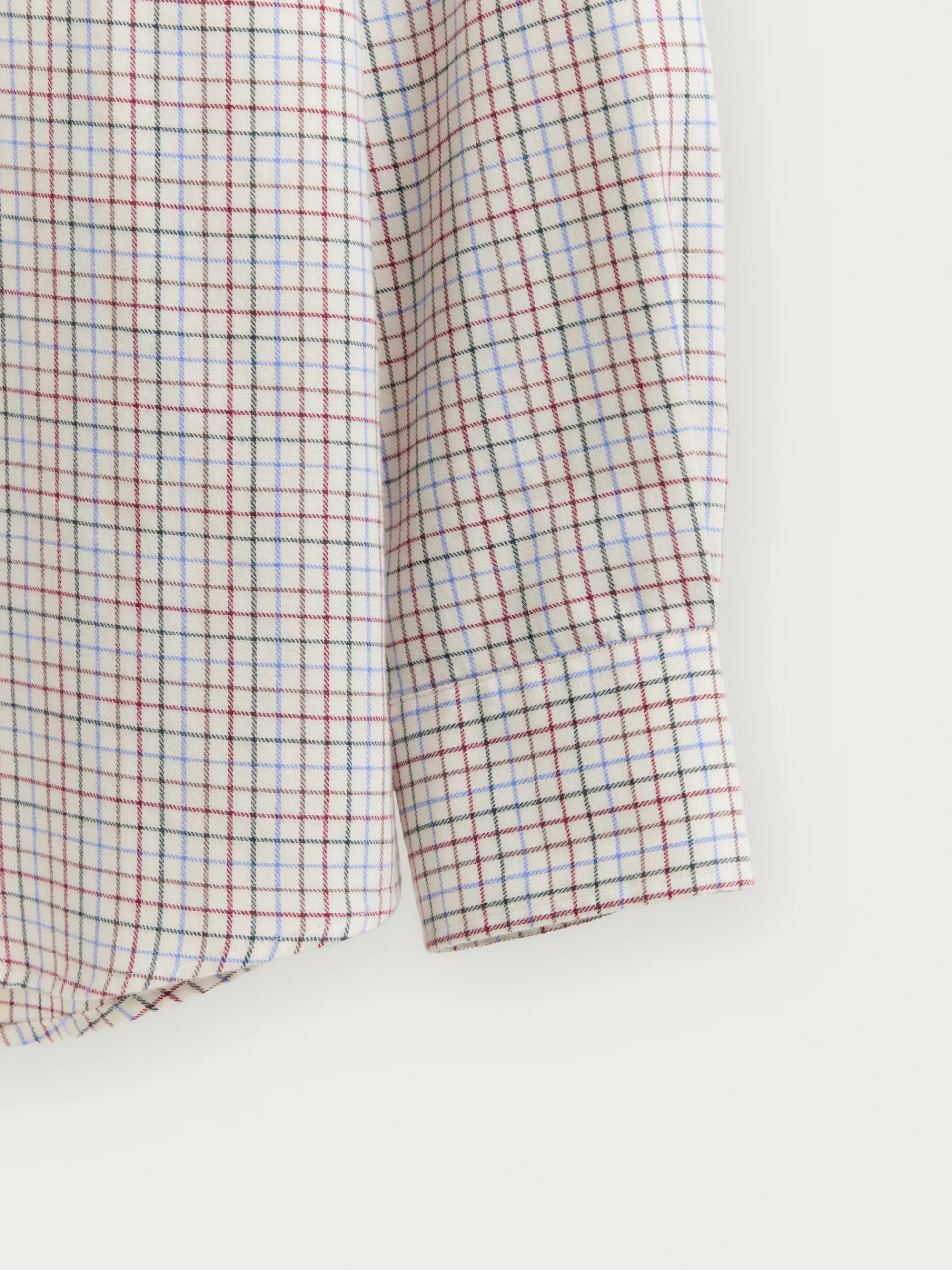 Franela-Alvaro Moreno CAMISA FLANNEL CHECKS Burdeos