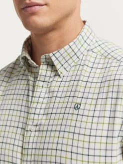 Franela-Alvaro Moreno CAMISA FLANNEL CHECKS Verde