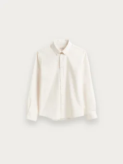Camisas-Alvaro Moreno CAMISA FLANNEL TWILL KIDS Crudo