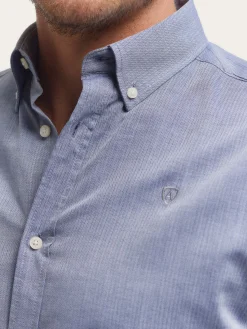 Casual-Alvaro Moreno CAMISA MICROESPIGA Azul Marino