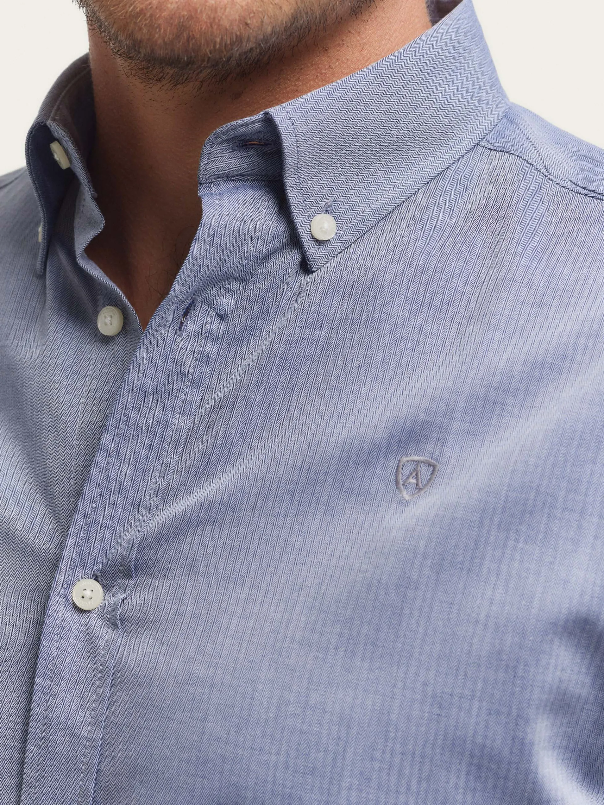 Casual-Alvaro Moreno CAMISA MICROESPIGA Azul Marino