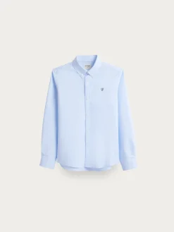 Camisas-Alvaro Moreno CAMISA OXFORD BASIC KIDS Celeste