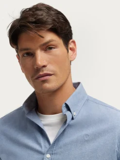 Oxford-Alvaro Moreno CAMISA OXFORD CHAMBRAY Azul
