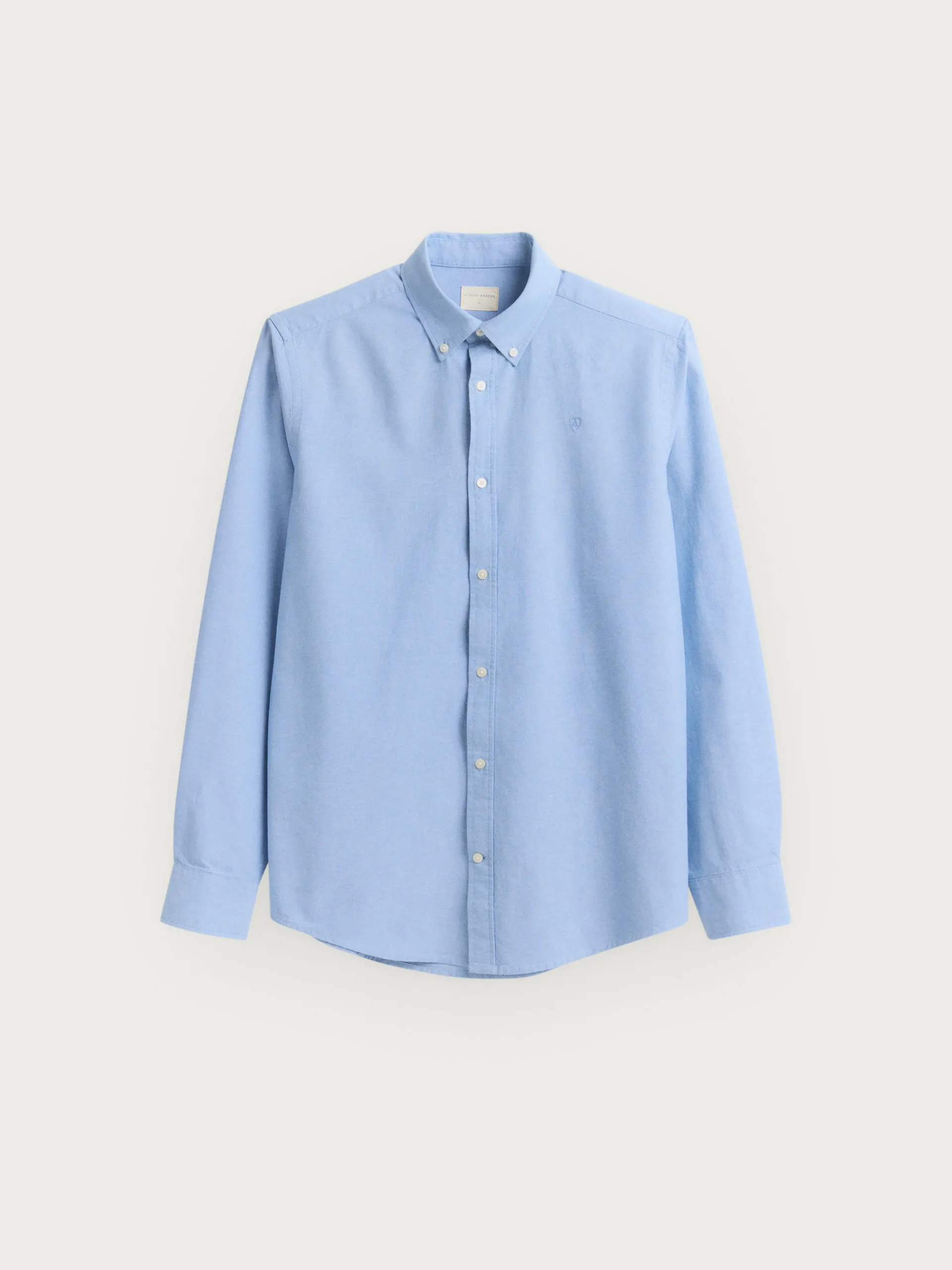Oxford-Alvaro Moreno CAMISA OXFORD CHAMBRAY Celeste