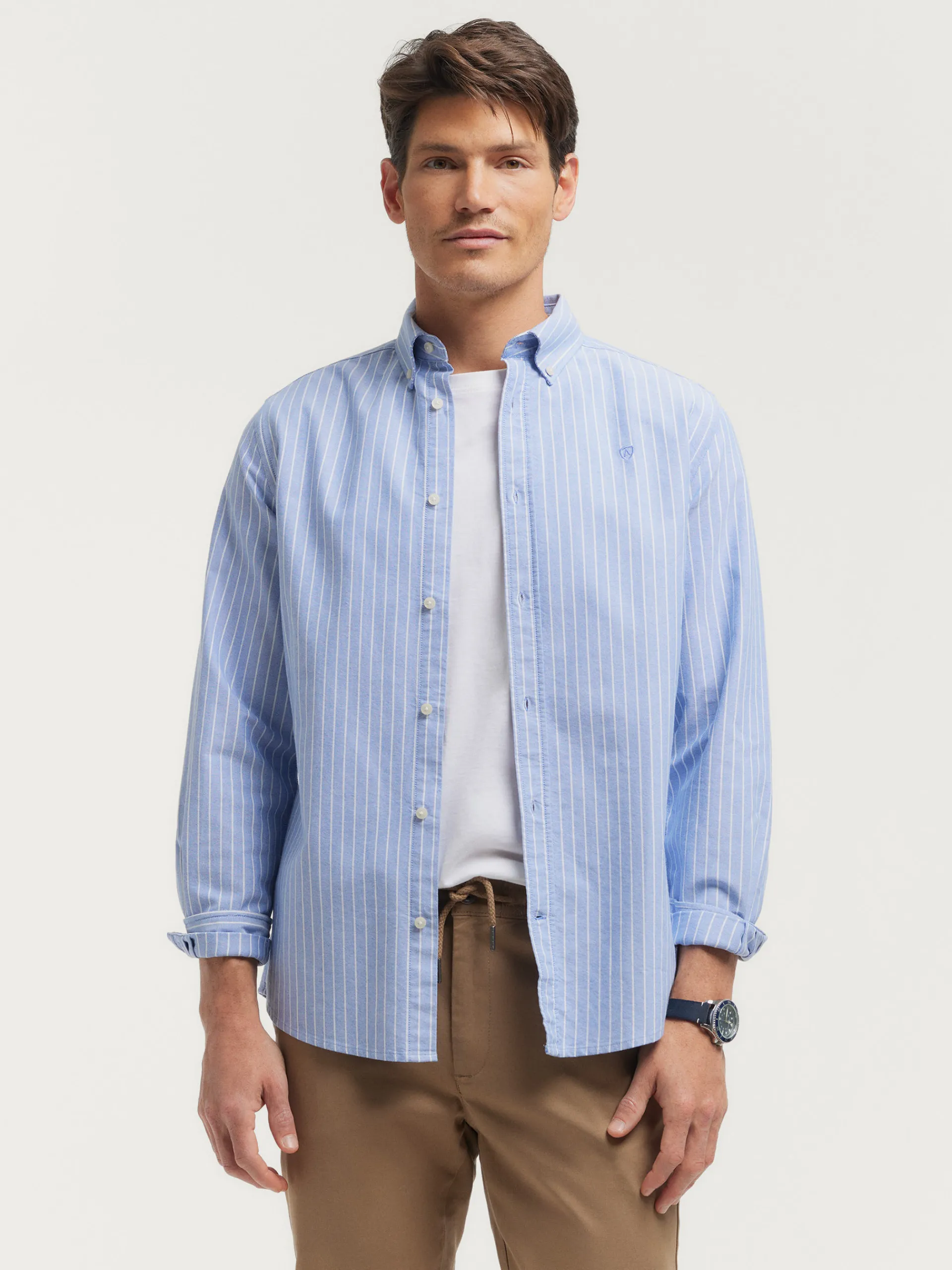 Oxford-Alvaro Moreno CAMISA OXFORD CLUB Azul