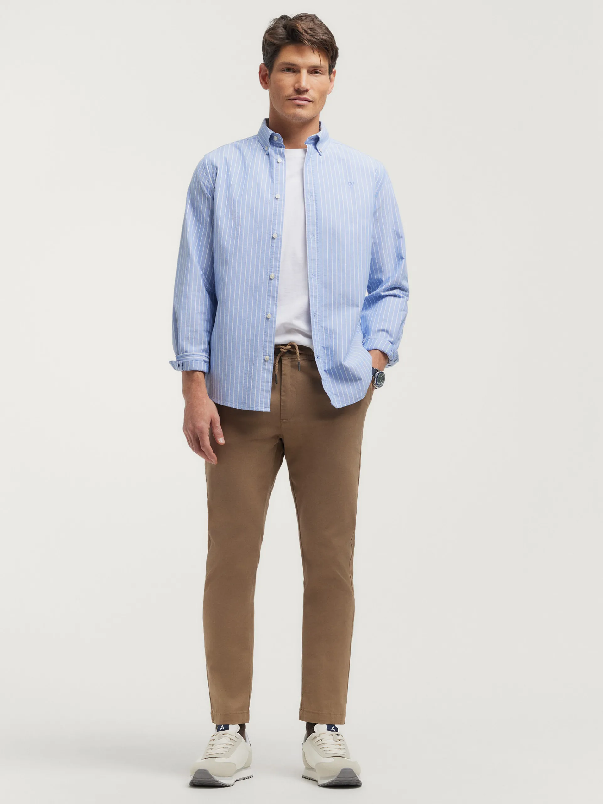 Oxford-Alvaro Moreno CAMISA OXFORD CLUB Azul