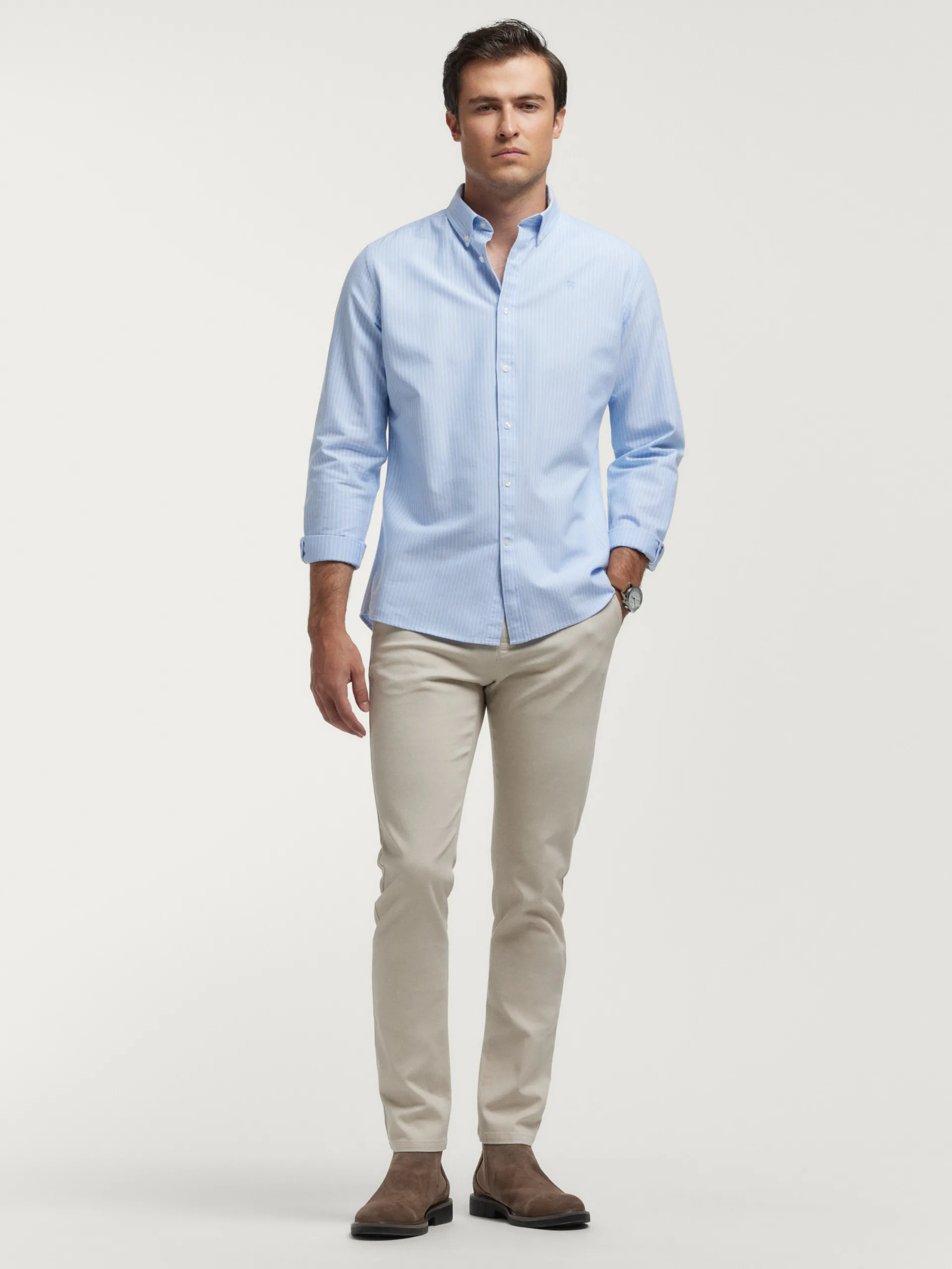 Oxford-Alvaro Moreno CAMISA OXFORD DIPLO Celeste