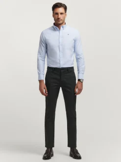 Oxford-Alvaro Moreno CAMISA OXFORD RAYAS Celeste
