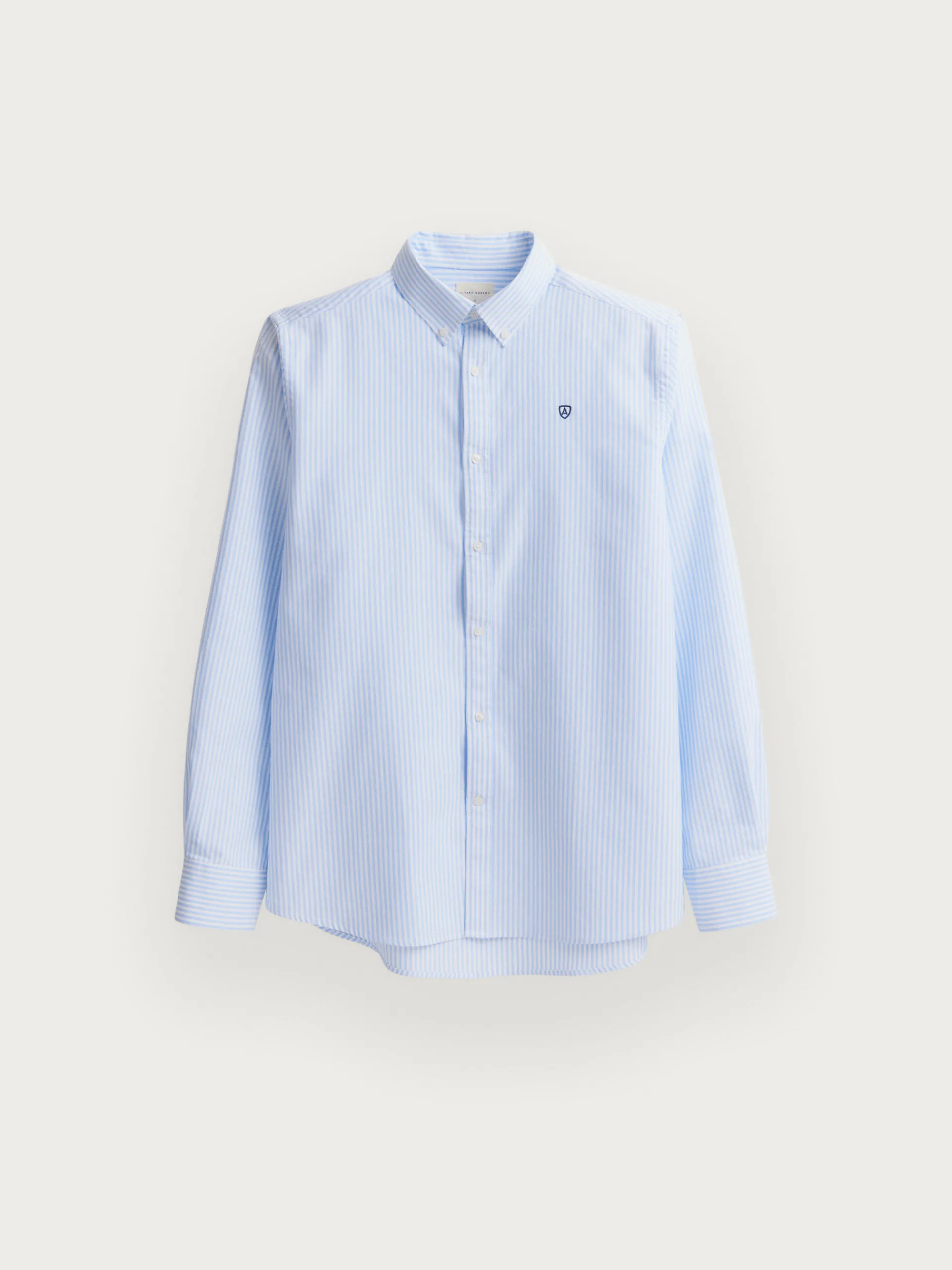Oxford-Alvaro Moreno CAMISA OXFORD RAYAS Celeste