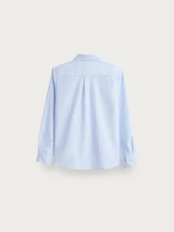 Camisas-Alvaro Moreno CAMISA OXFORD RAYAS KIDS Celeste