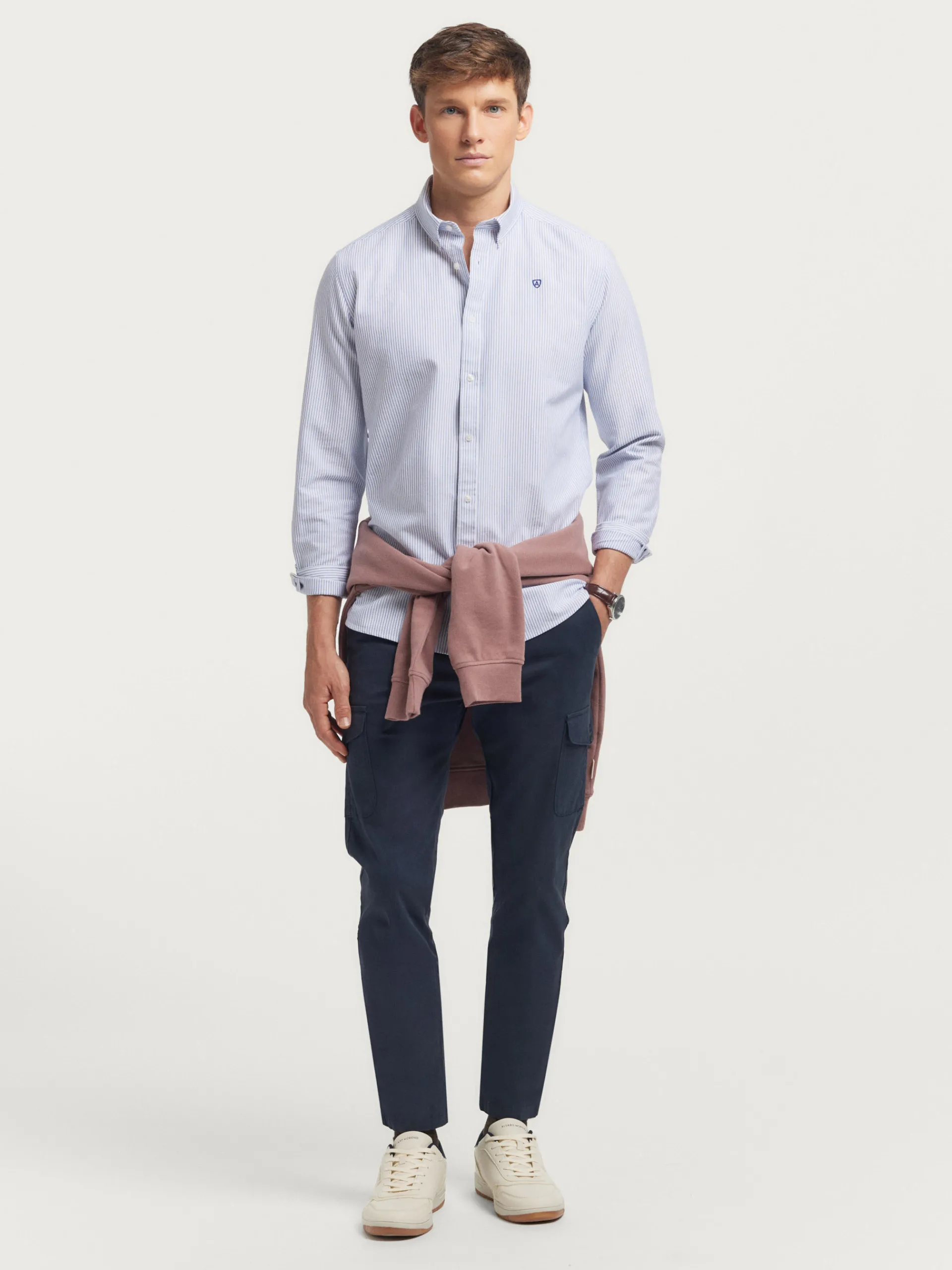 Oxford-Alvaro Moreno CAMISA OXFORD REGENT Azul