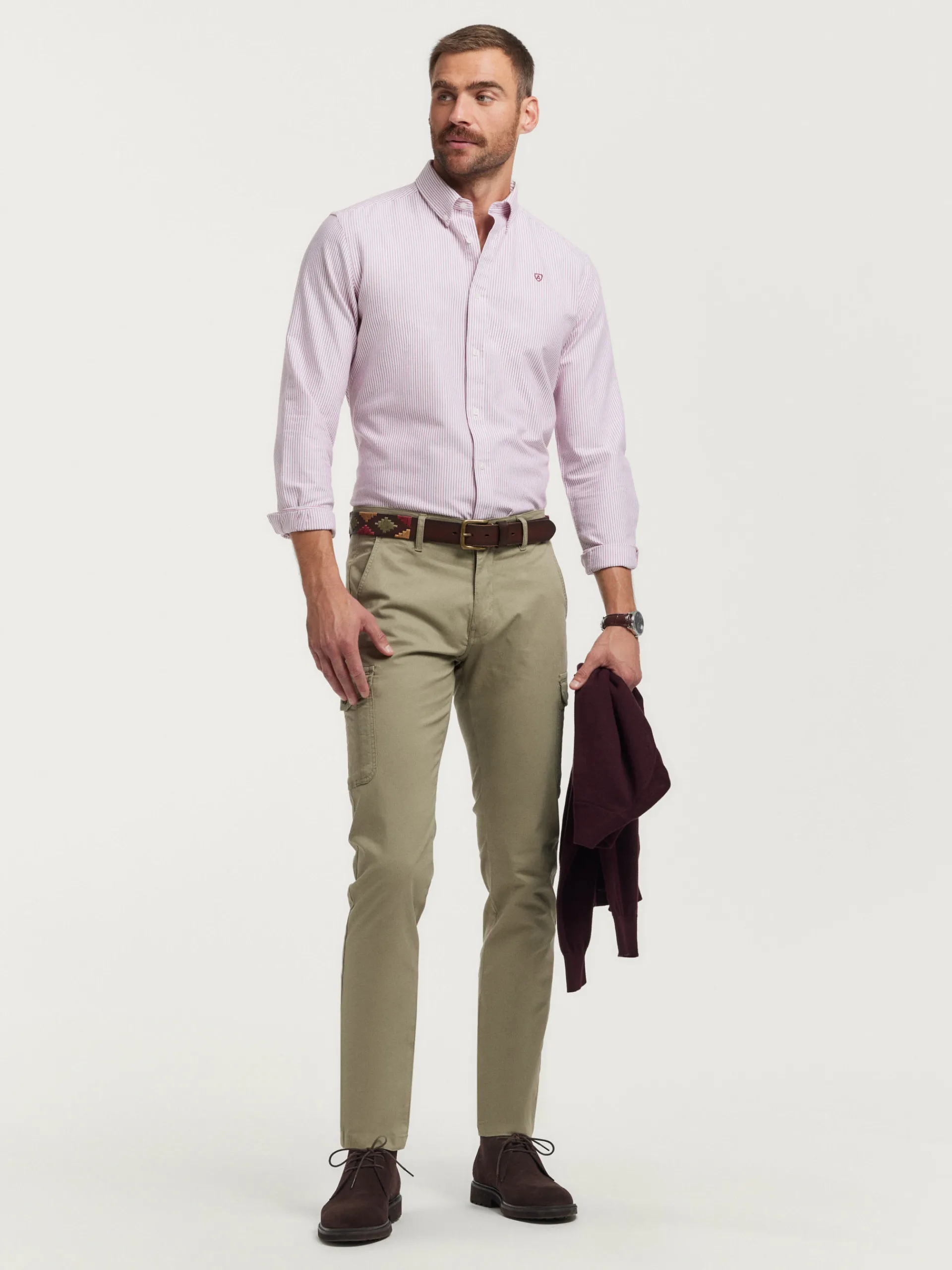 Oxford-Alvaro Moreno CAMISA OXFORD REGENT Burdeos