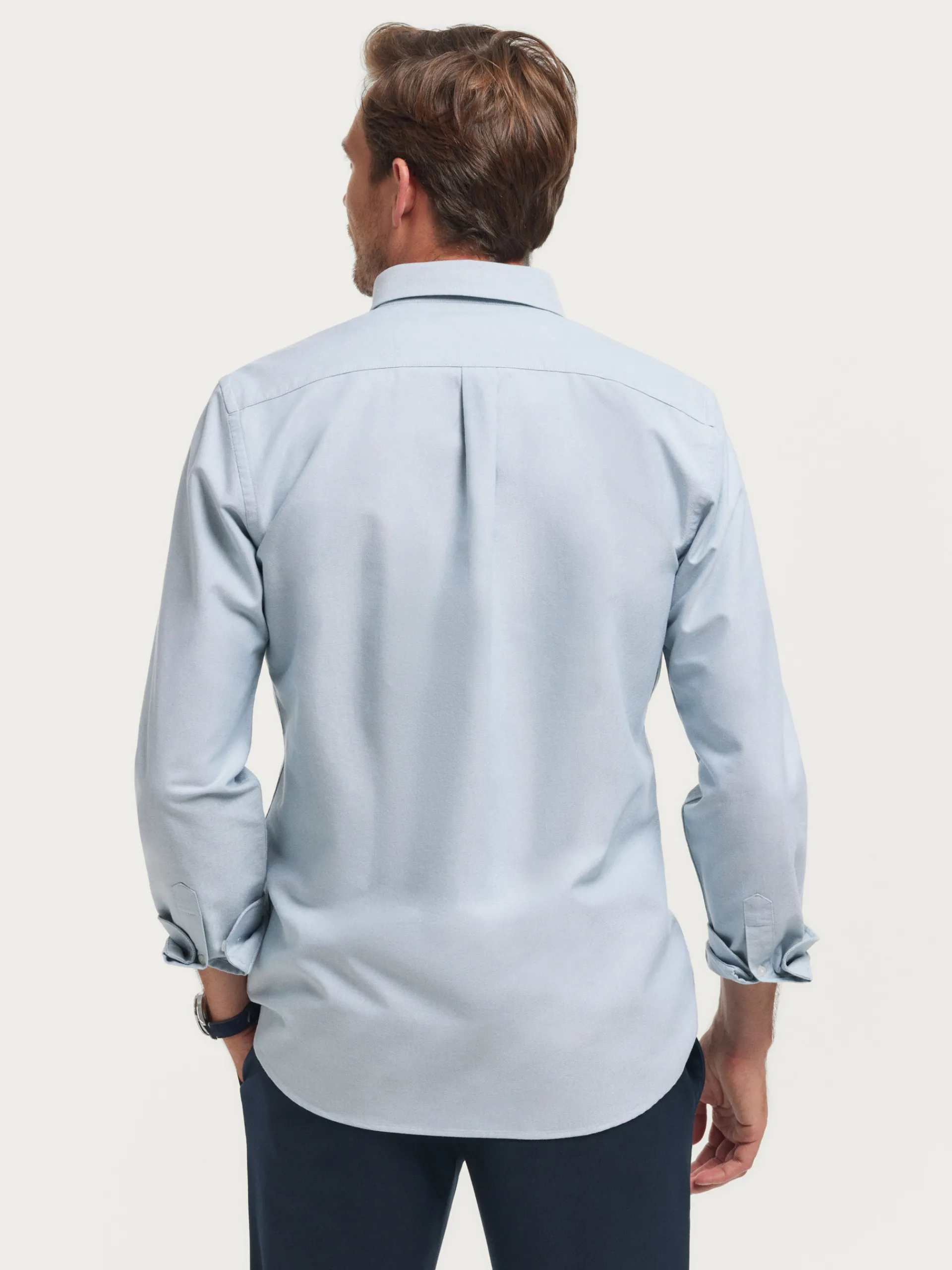 Oxford-Alvaro Moreno CAMISA OXFORD SOLID Azul