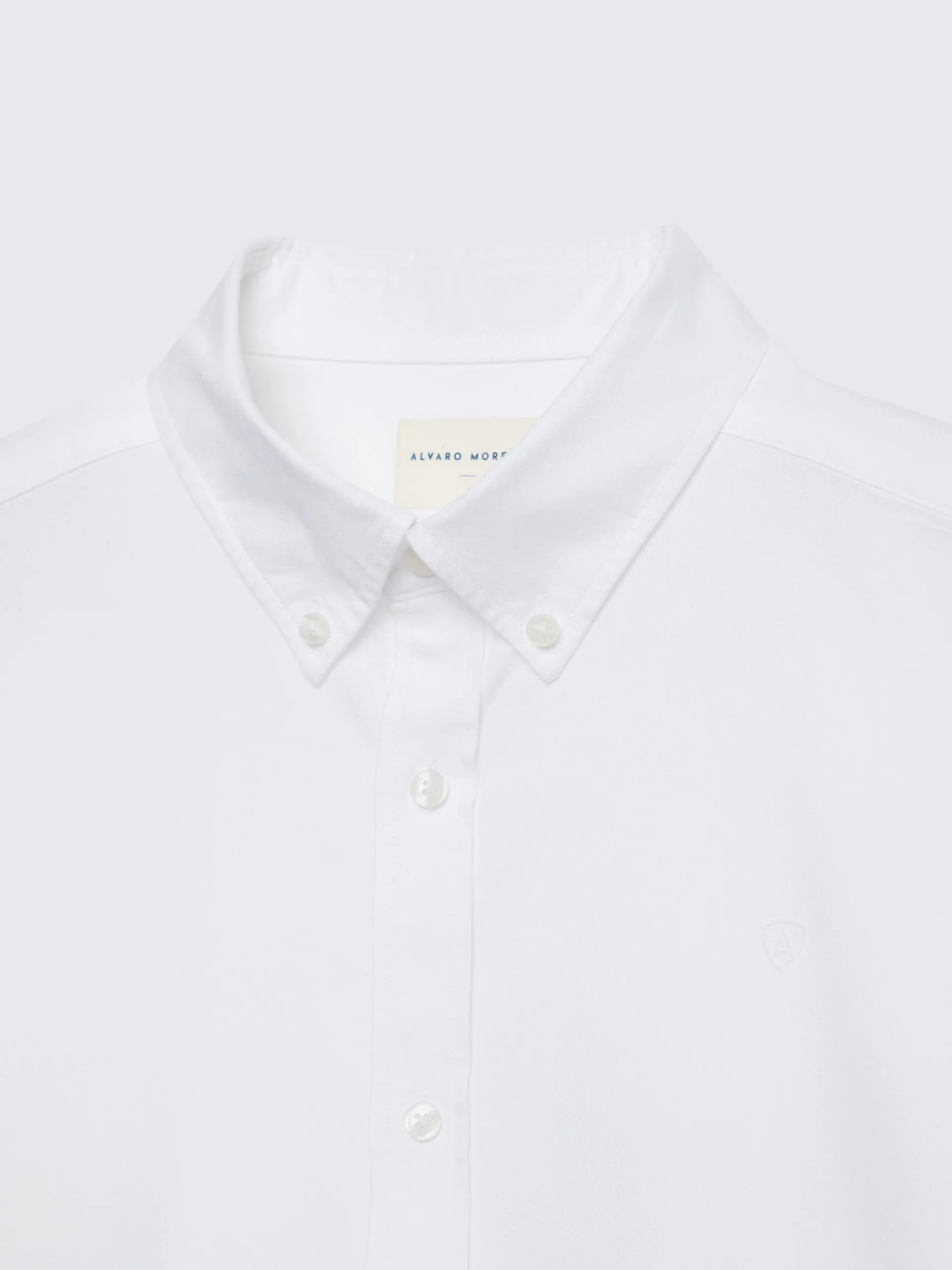 Oxford-Alvaro Moreno CAMISA OXFORD SOLID Blanco