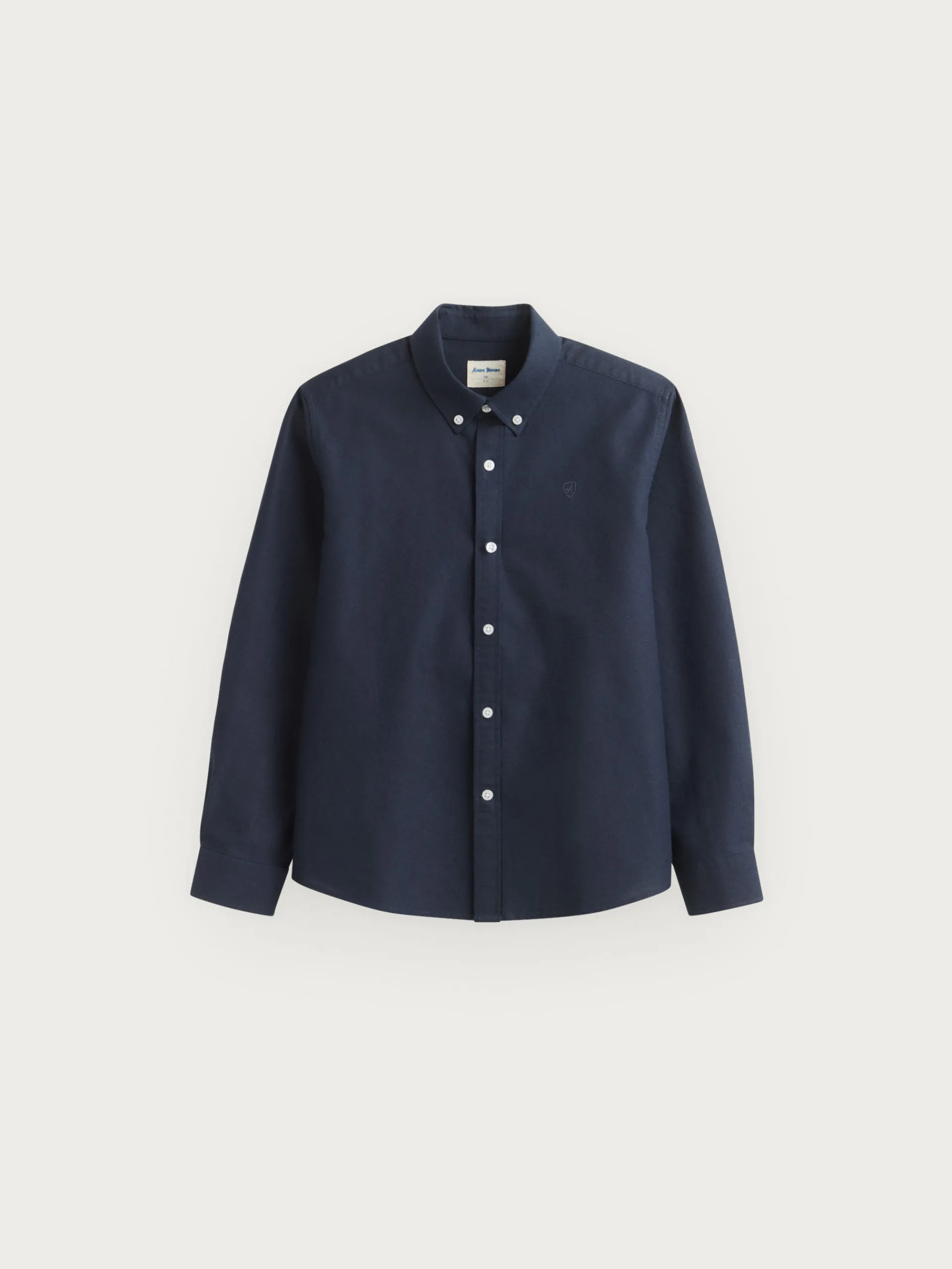 Camisas-Alvaro Moreno CAMISA OXFORD SOLID KIDS Azul Marino