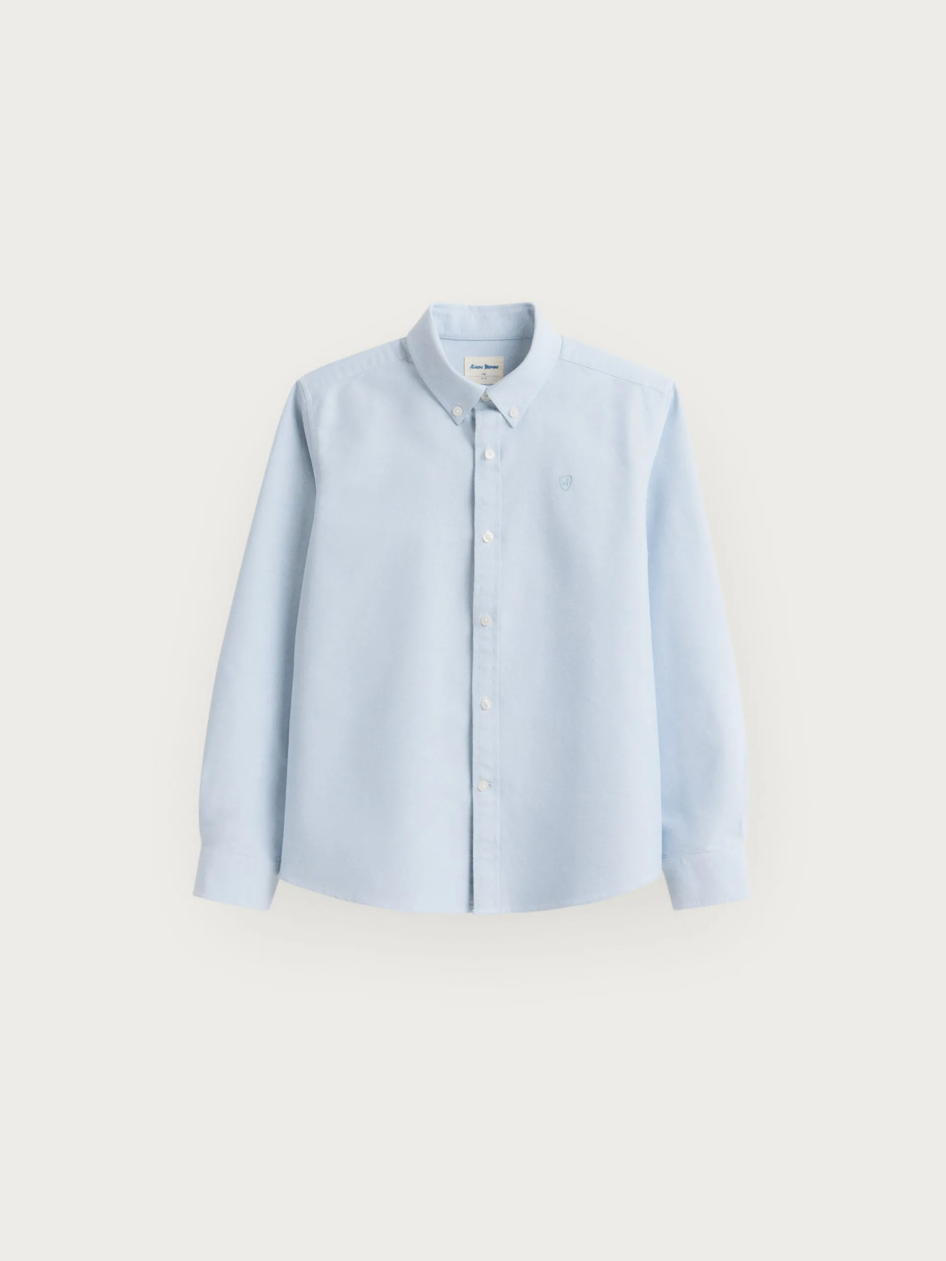 Camisas-Alvaro Moreno CAMISA OXFORD SOLID KIDS Azul